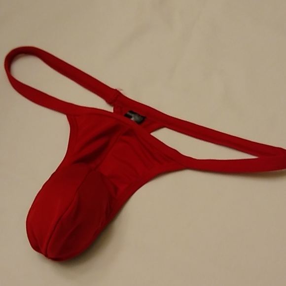 Blue Line Other - HOT RED THONG